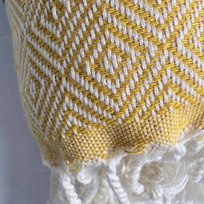 Diamond Towel Mustard 2.JPG